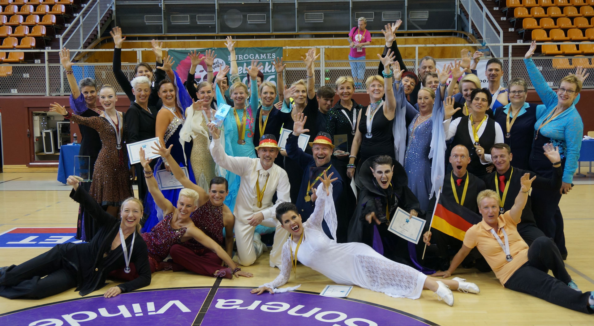 Team Germany bei den EuroGames Helsinki 2016